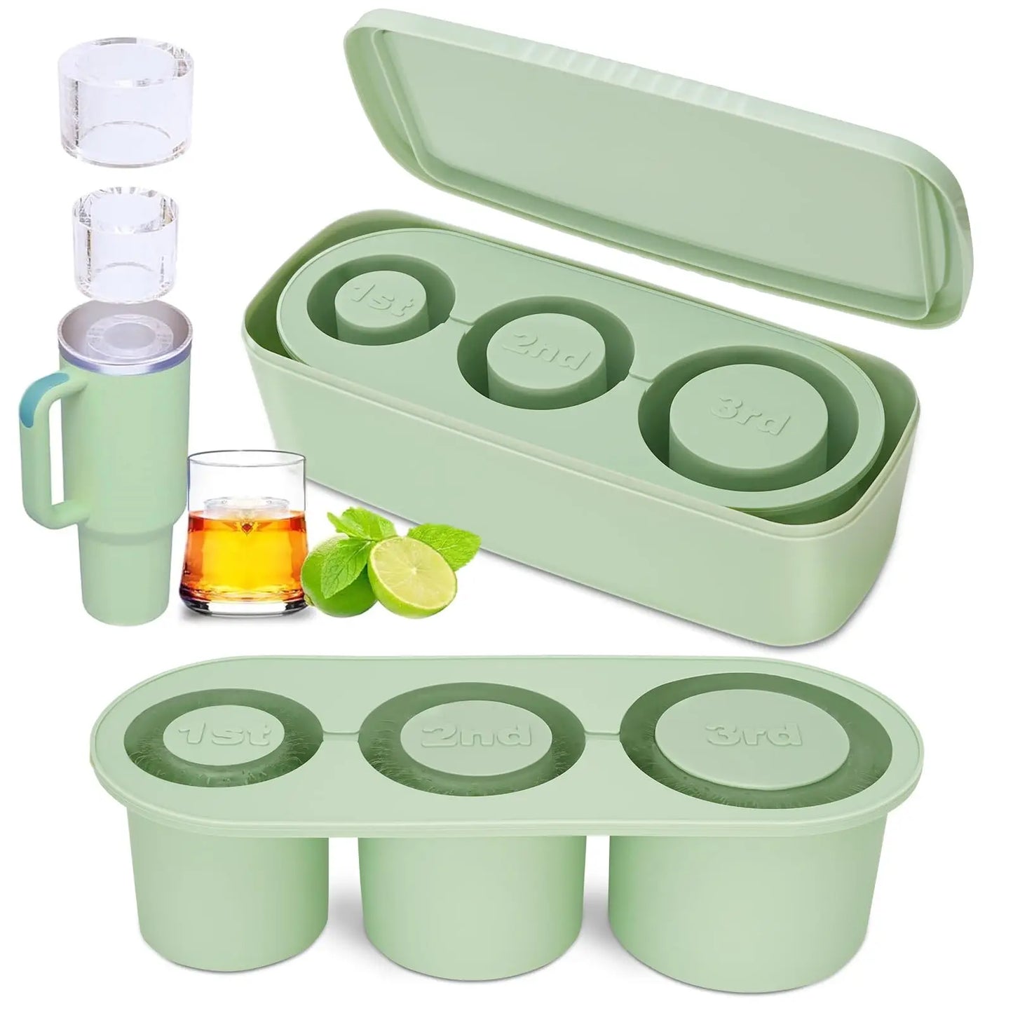 Ice Cube Tray Maker for Stanley Tumbler Cup