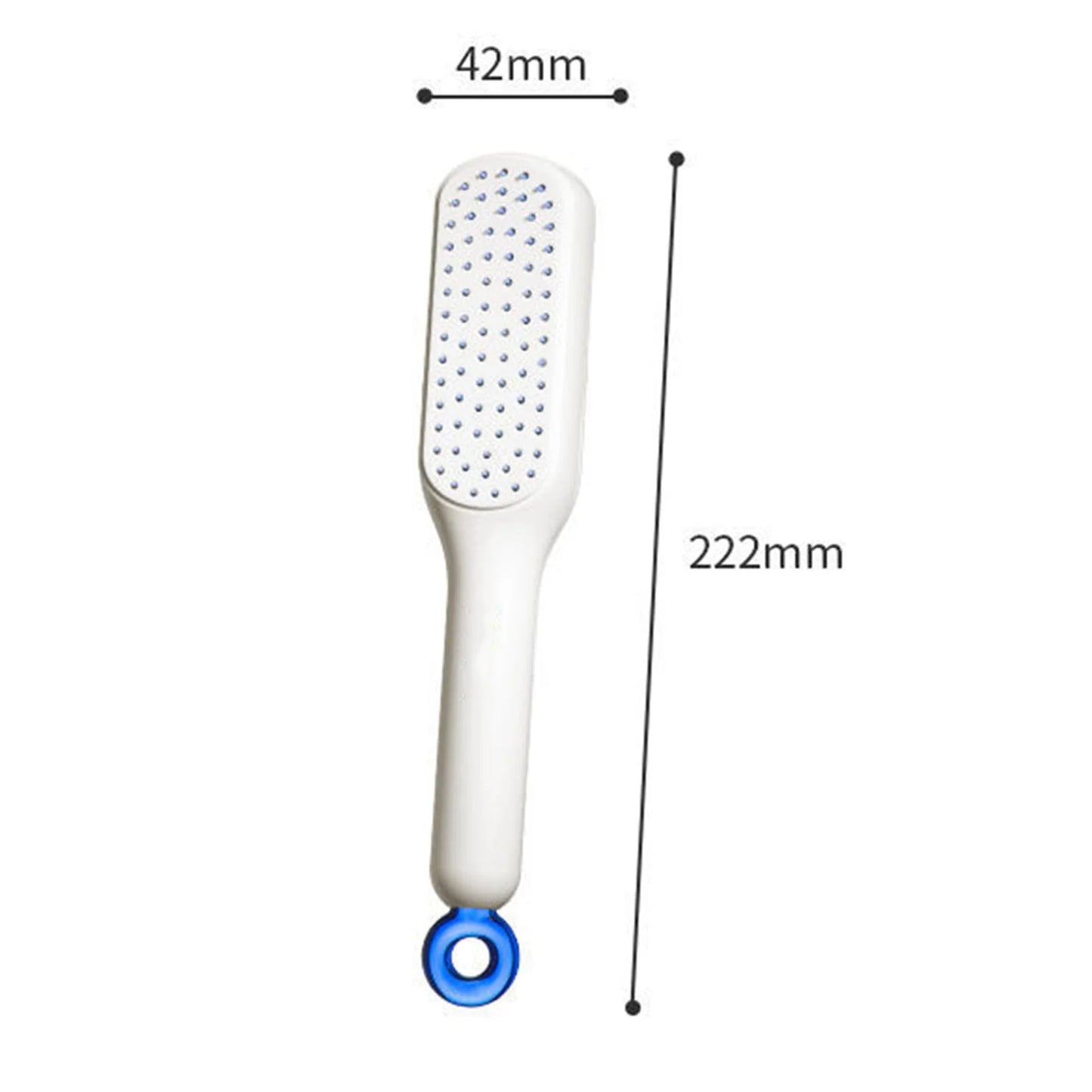 Self-Cleaning Hairbrush