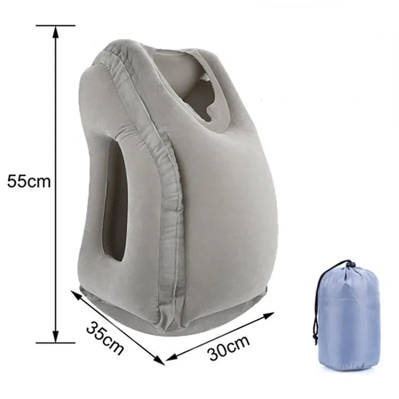 Inflatable Air Cushion Travel Pillow