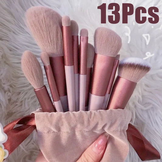 Set Make Up Concealer Brushes