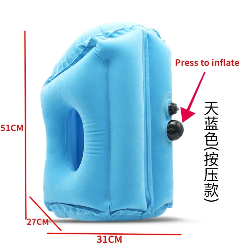 Inflatable Air Cushion Travel Pillow