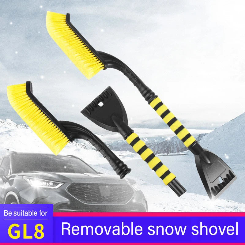 Multi-purpose car cleaning brush