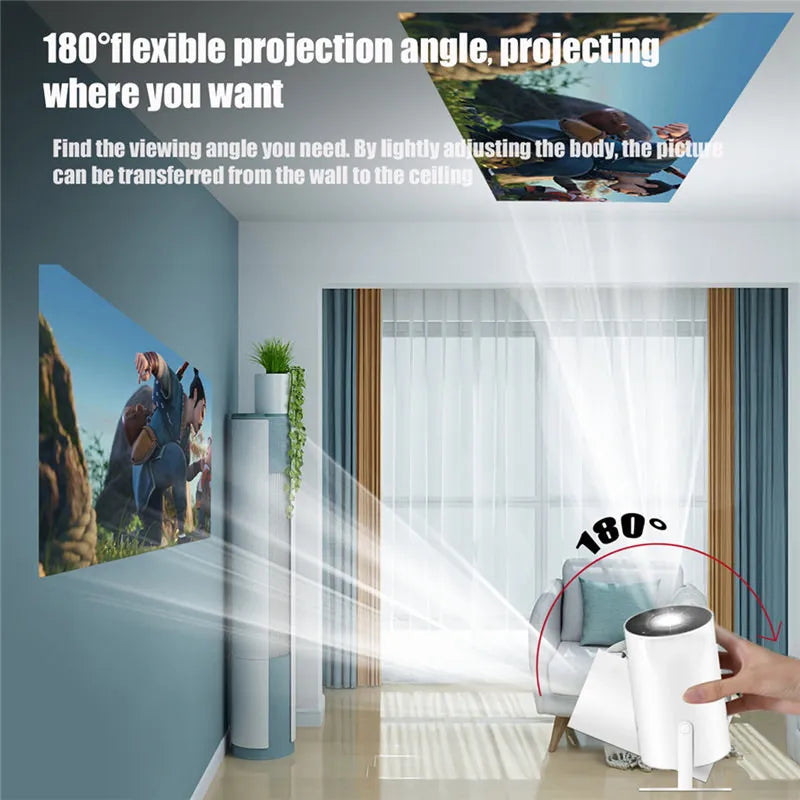 Portable Projector Home Cinema