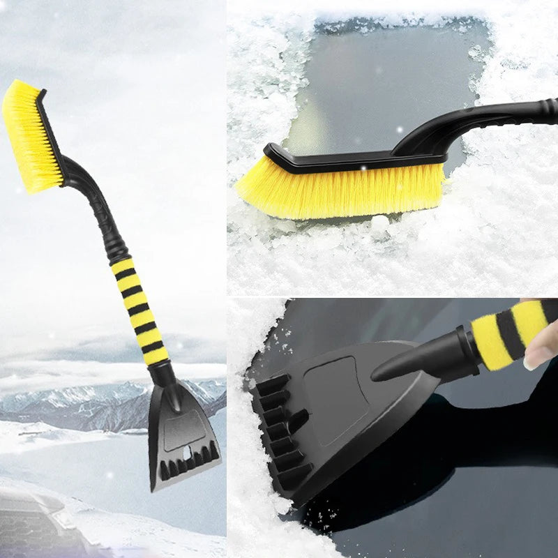 Multi-purpose car cleaning brush