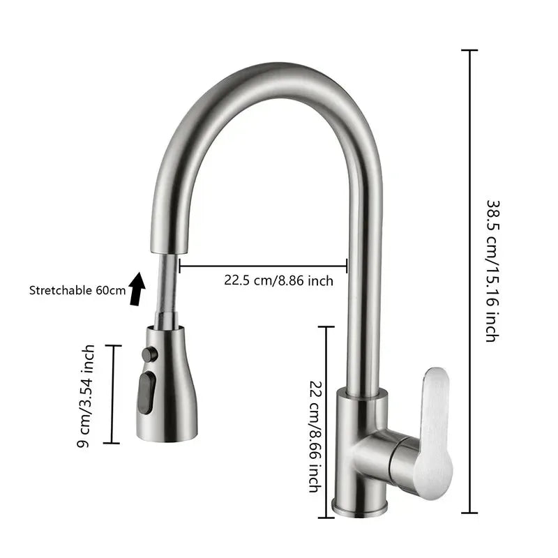 Pull Out Kitchen Faucet