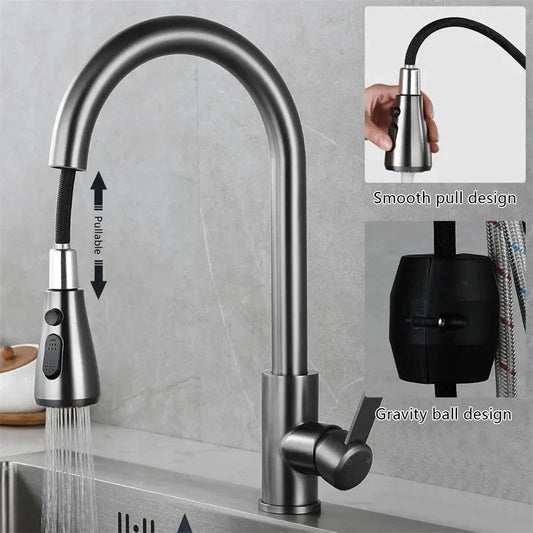 Pull Out Kitchen Faucet