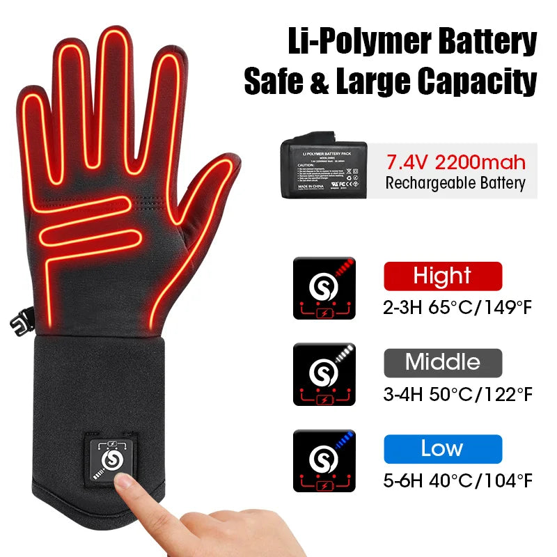 Electric Heated Glove Liners