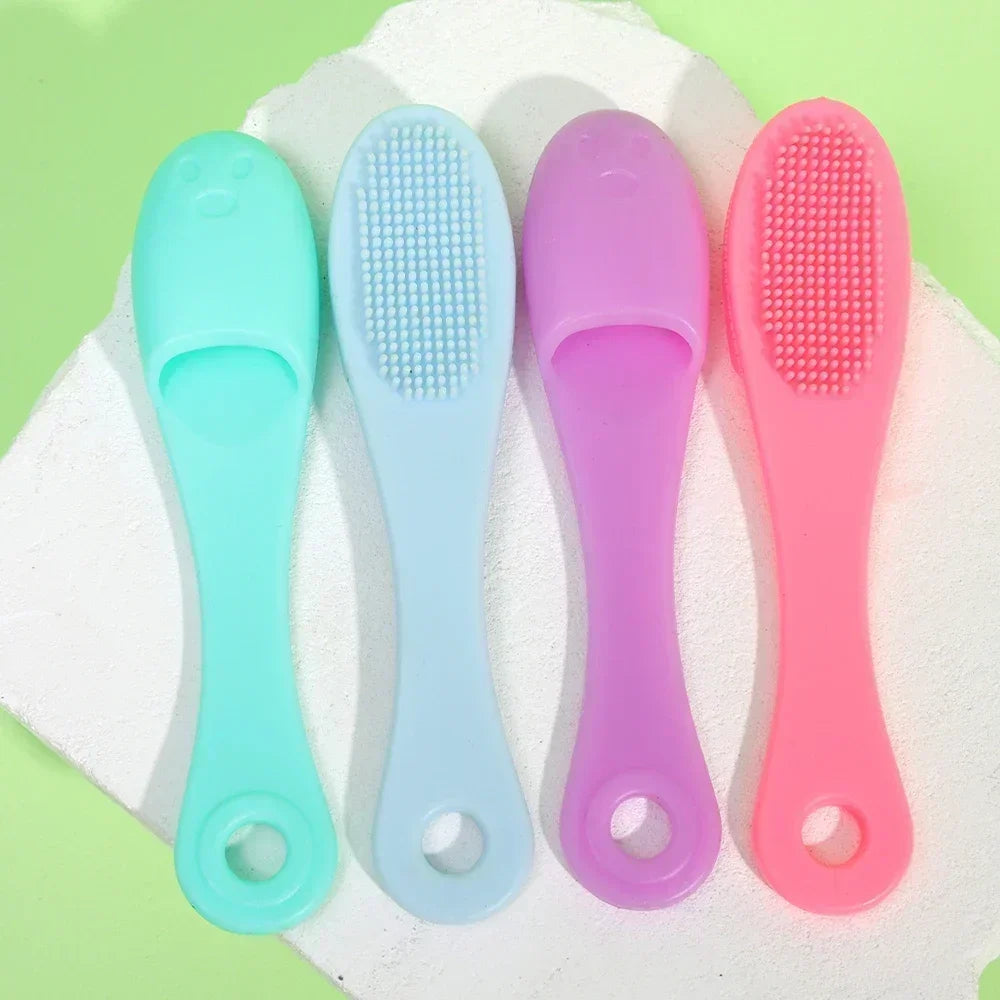 Finger Shape Silicone Brush Facial Cleanser