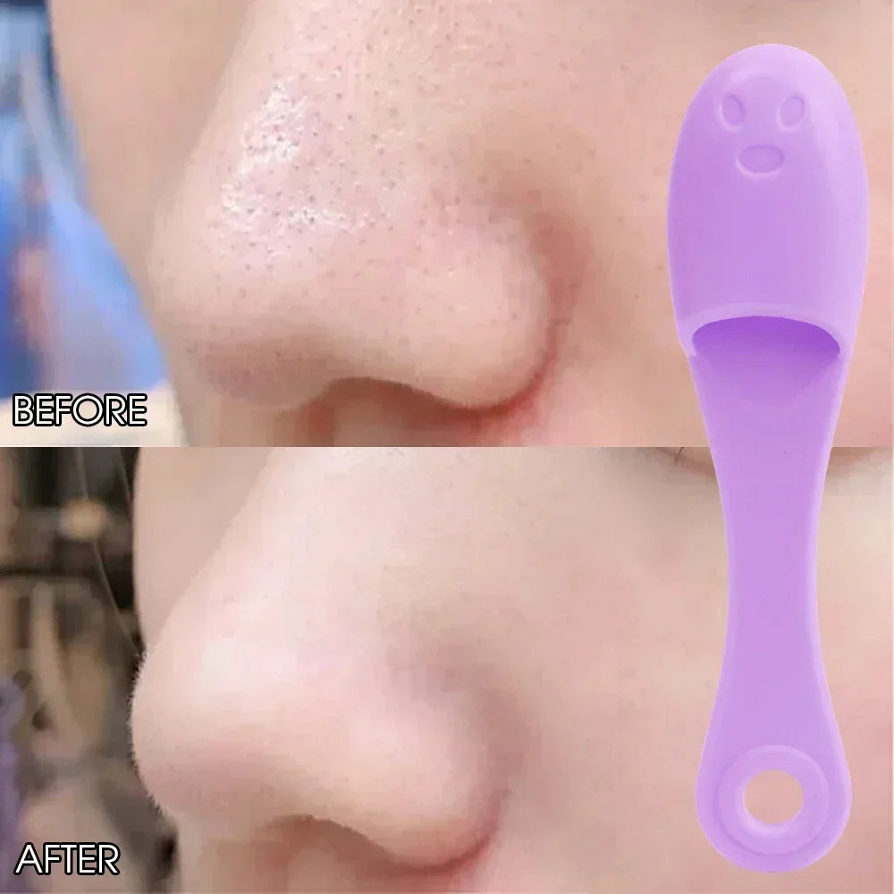 Finger Shape Silicone Brush Facial Cleanser