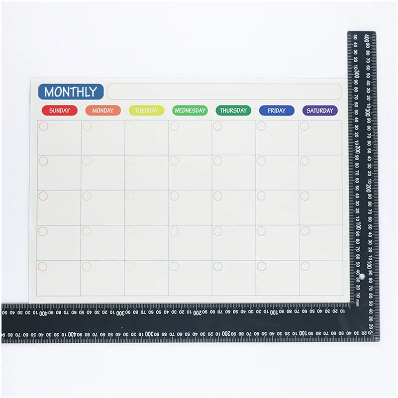 Magnetic Monthly Weekly Planner Calendar