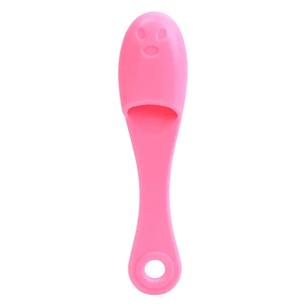 Finger Shape Silicone Brush Facial Cleanser