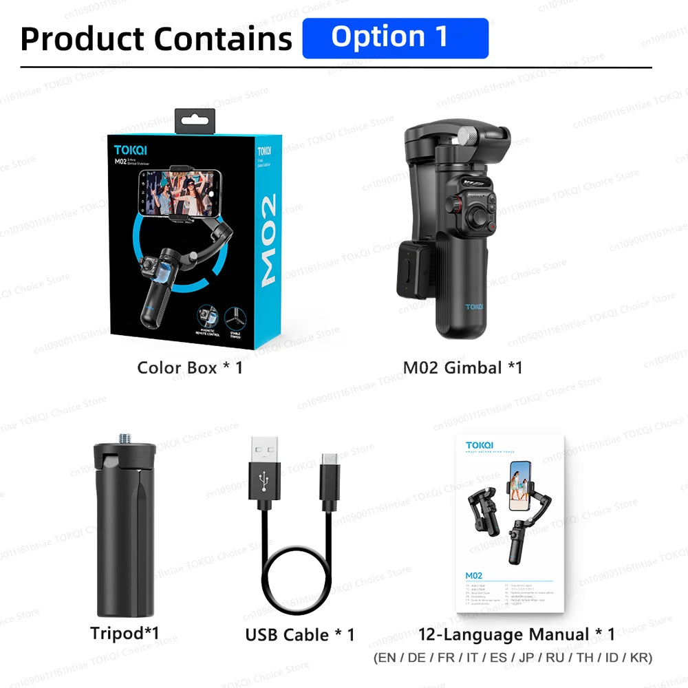 Handheld 3 - Axis Gimbal Phone Holder