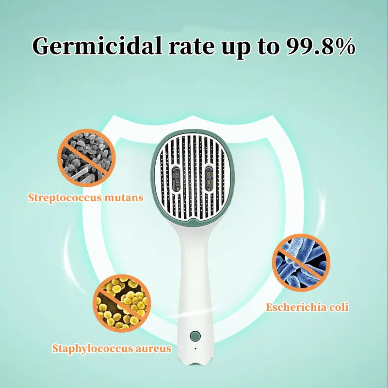 Hair Remover Brush UVC Sterilization