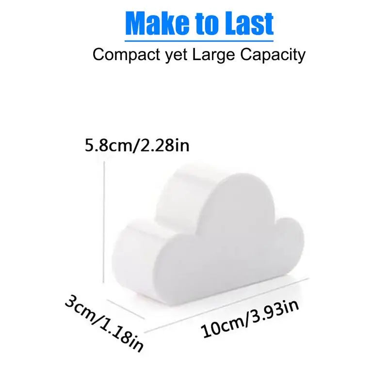 White Cloud Magnetic Key Holder