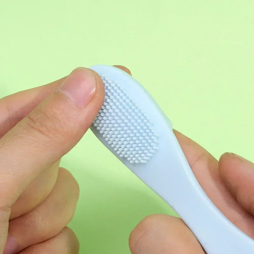 Finger Shape Silicone Brush Facial Cleanser