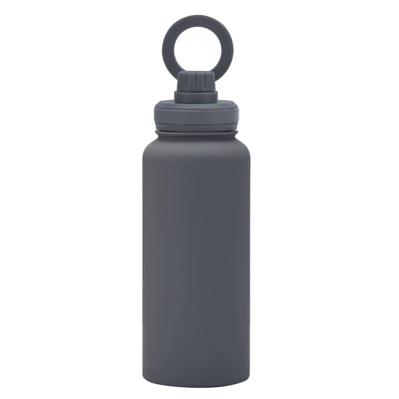 Magnetic Phone Holder Stainless Steel Water Bottle