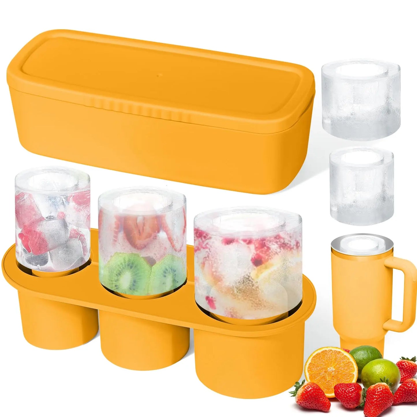 Ice Cube Tray Maker for Stanley Tumbler Cup