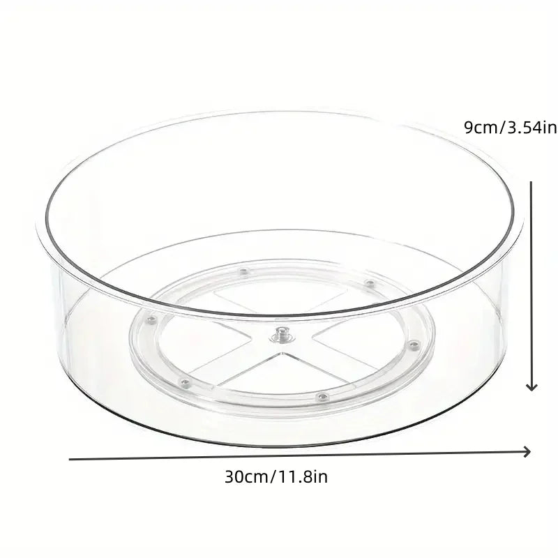 360° Rotating Fridge Tray